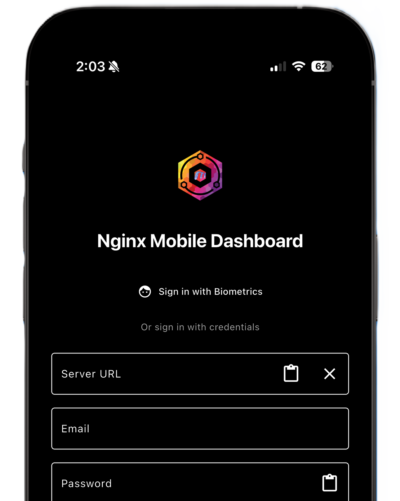 Nginx Proxy Manager Mobile Dashboard